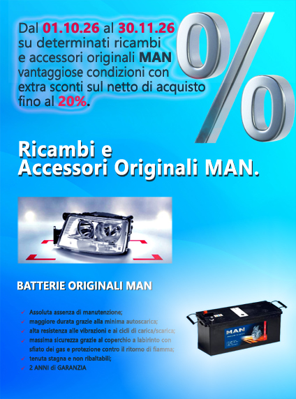 Officina autorizzata Man Truck e Bus