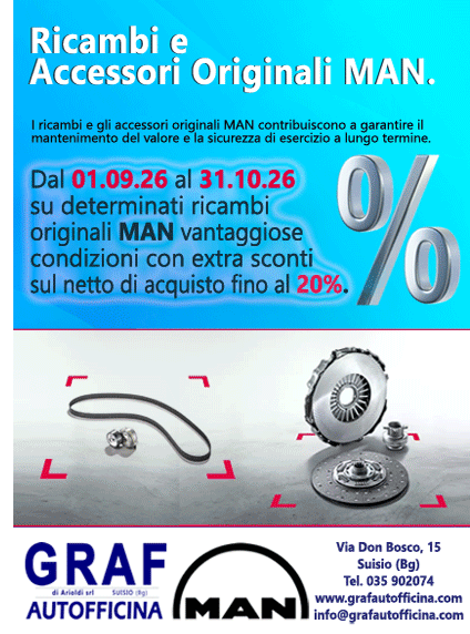 Officina autorizzata Man Truck e Bus